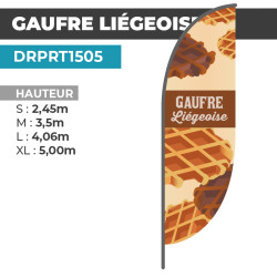 Drapeau GAUFRE LIEGEOISE |...