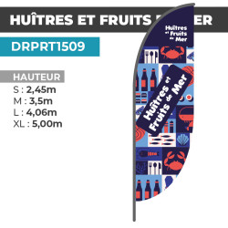 Drapeau HUITRES ET FRUITS...