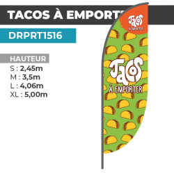 Drapeau TACOS À EMPORTER |...