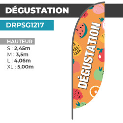 Drapeau DEGUSTATION |...