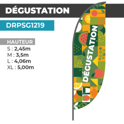 Drapeau DEGUSTATION |...