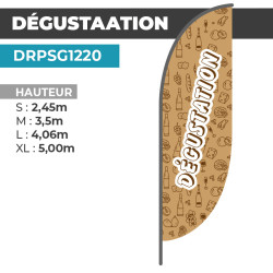 Drapeau DEGUSTATION |...