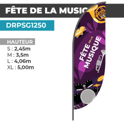 Drapeau FÊTE DE LA MUSIQUE...