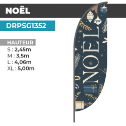 Drapeau NOEL | Visuel...