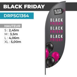 Drapeau BLACK FRIDAY |...