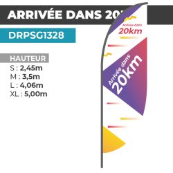 copy ofcopy ofcopy ofcopy ofDrapeau ICI CARTE GRISE | Voile + Mat | avec ou sans Pied