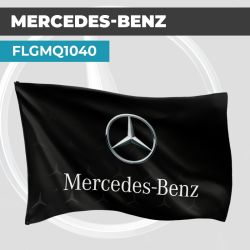 Drapeau MERCEDES BENZ | Pavillon | Marque et Logo Automobile