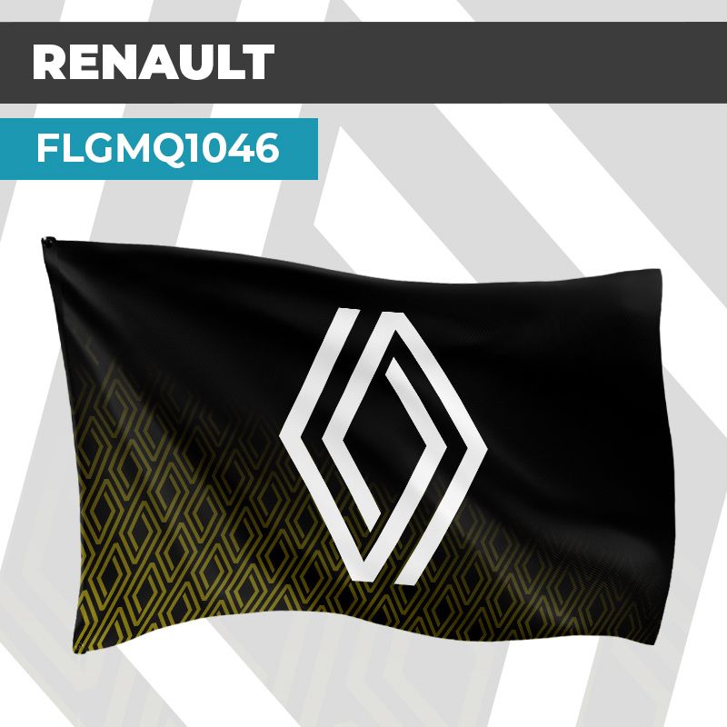 Drapeau RENAULT | Pavillon | Marque et Logo Automobile