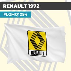 Drapeau RENAULT 1972 | Pavillon | Marque et Logo Automobile