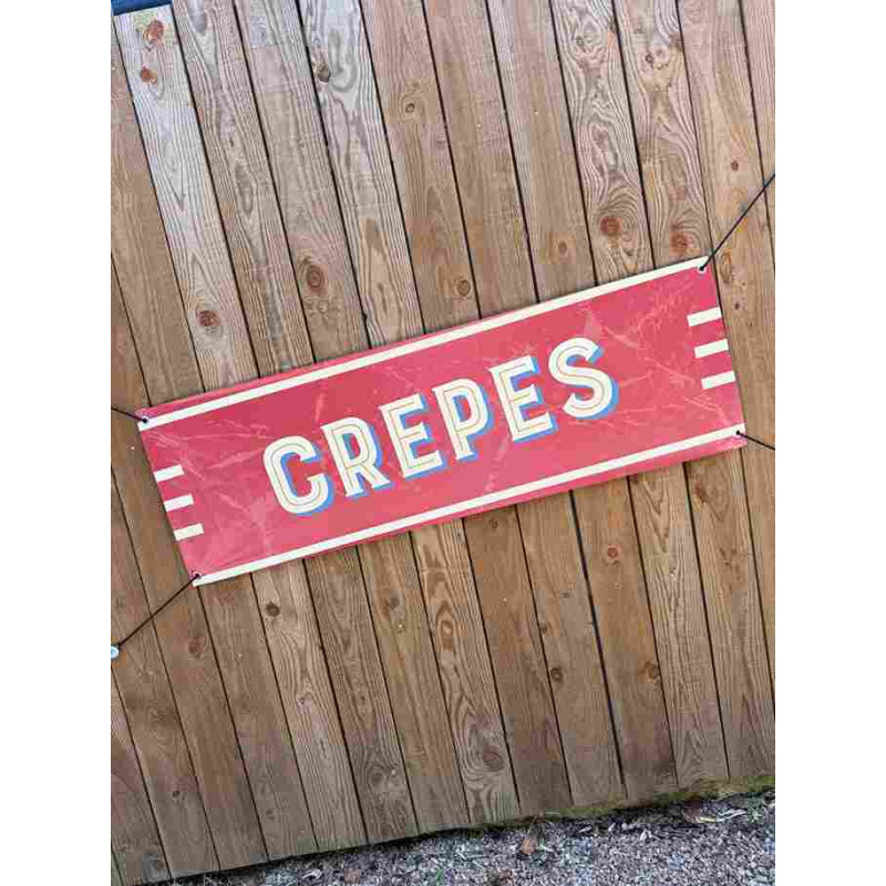 banderole crepes