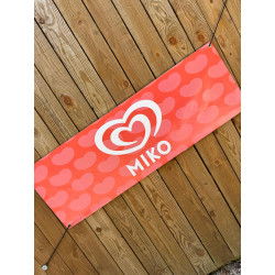 banderole glace miko
