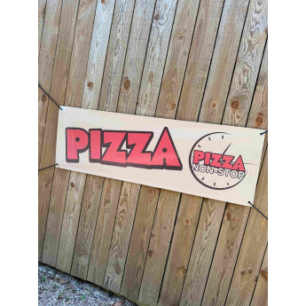 banderole pizza non-stop