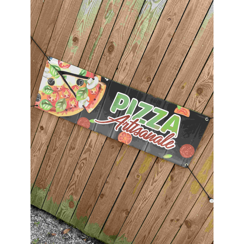 banderole pizza artisanale