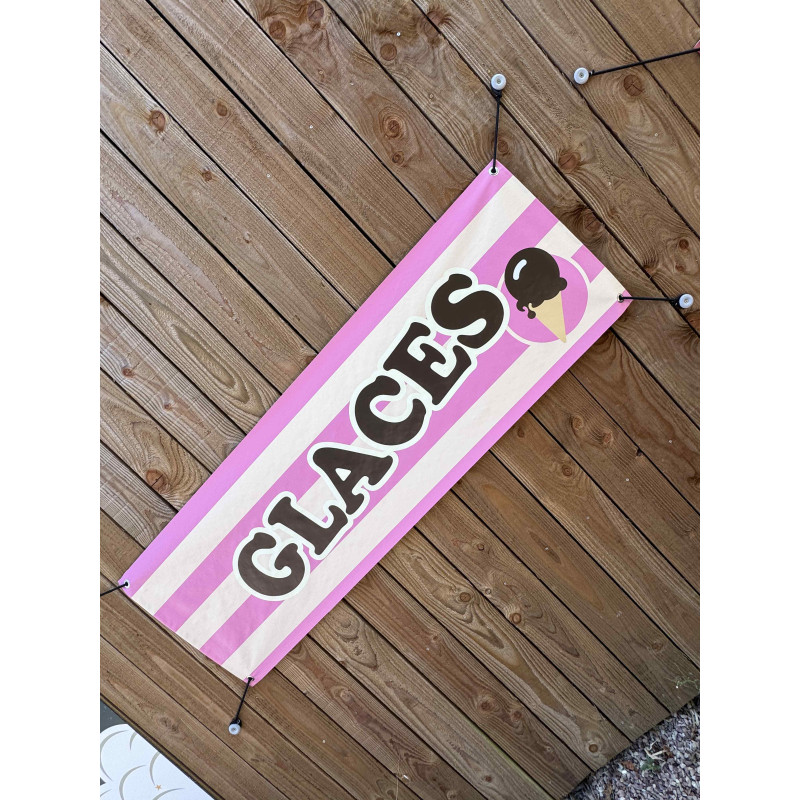 banderole glaces