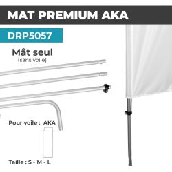 Mât de drapeau AKA | Premium