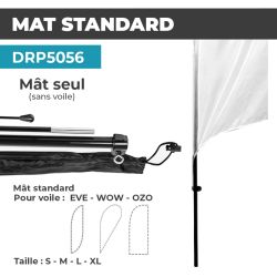 Mât de drapeau | Standard