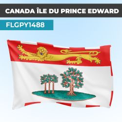 Drapeau ÎLE DU PRINCE EDWARD | Pavillon | Provinces Canadiennes