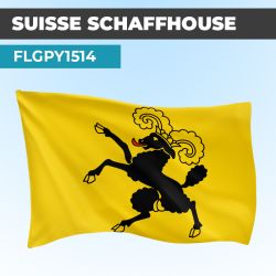Drapeau SCHAFFHOUSE | Pavillon | Cantons Suisses