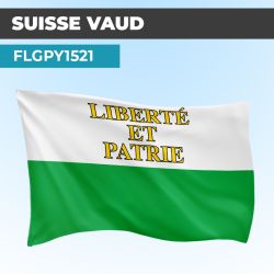 Drapeau VAUD | Pavillon | Cantons Suisses