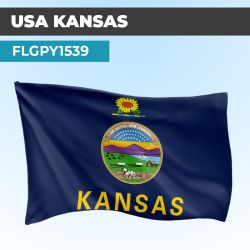 Drapeau KANSAS | Pavillon | États Américains