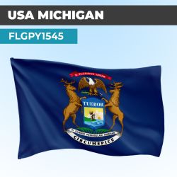 Drapeau MICHIGAN | Pavillon | États Américains