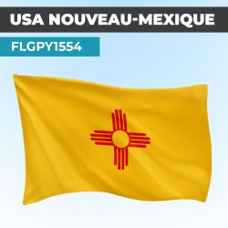 Drapeau NOUVEAU-MEXIQUE | Pavillon | États Américains
