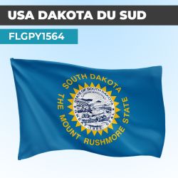 Drapeau DAKOTA DU SUD | Pavillon | États Américains