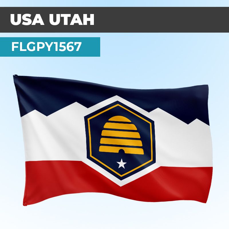 Drapeau UTAH | Pavillon | États Américains