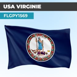 Drapeau VIRGINIE | Pavillon | États Américains