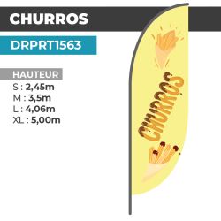 Drapeau CHURROS | À tremper dans le chocolat !
