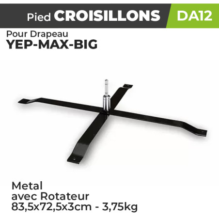 DA12 Pied Croisillons avec...