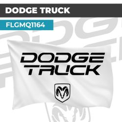Drapeau DODGE TRUCK | Pavillon | Marque Automobile