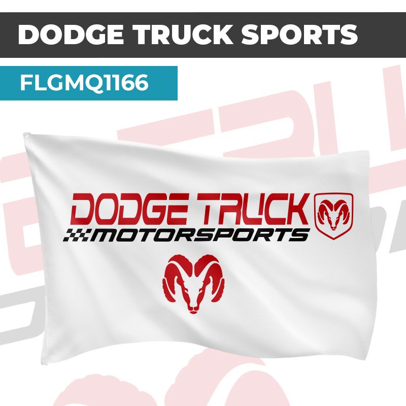 Drapeau DODGE TRUCK SPORTS | Pavillon | Marque Automobile