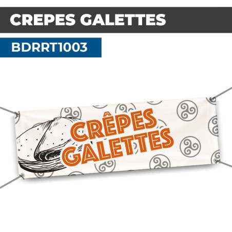 Banderole CREPES GALETTES |...