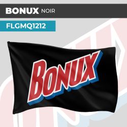 Drapeau BONUX NOIR | Pavillon | Marque de Lessive