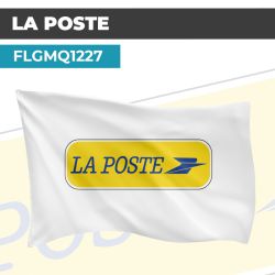 Drapeau LA POSTE | Pavillon | Marque Vintage