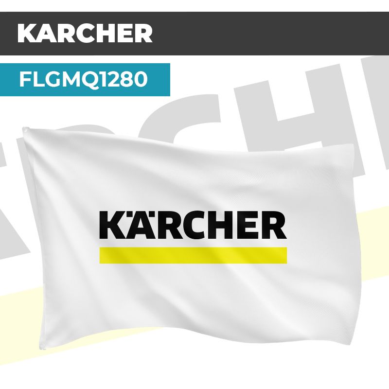 Drapeau KARCHER | Pavillon | Marque d'Outillage