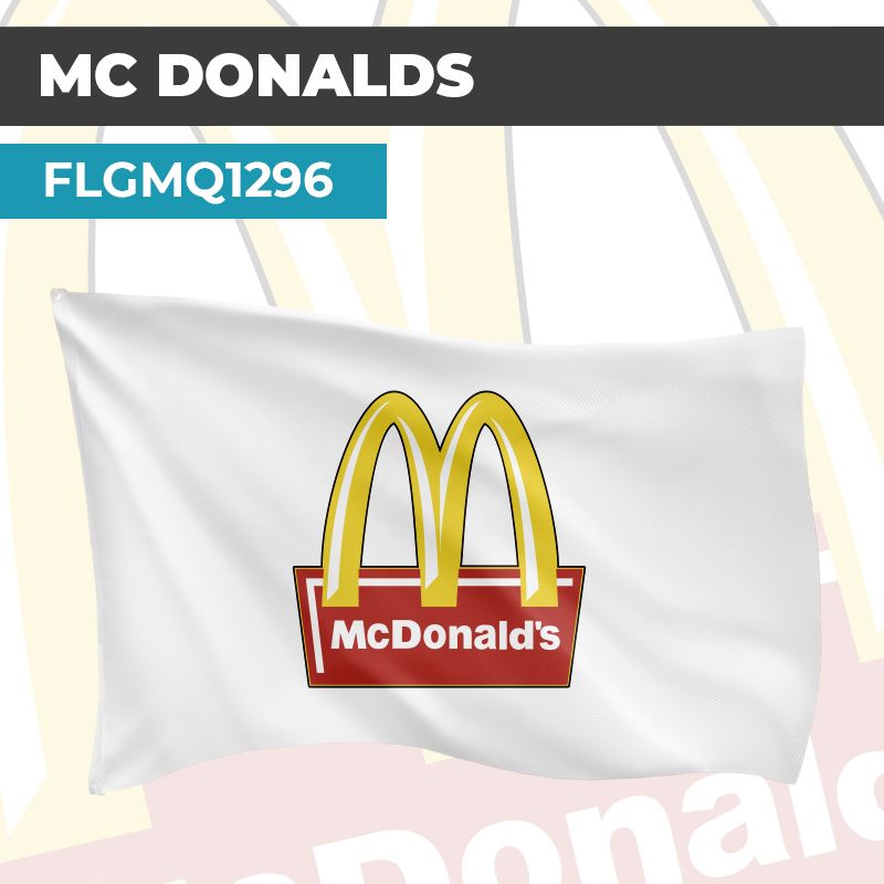 Drapeau MCDONALD'S | Pavillon | Marque Alimentaire