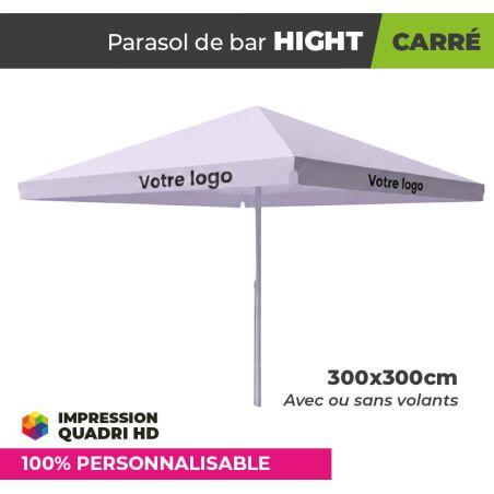 Parasol de bar HIGHT | Géant - 300x300cm