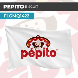 Drapeau PEPITO BISCUIT | Pavillon | Marque Alimentaire Vintage