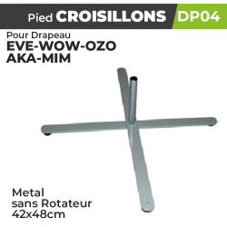 Pied pas cher pour drapeau.