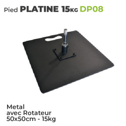 DP08 Pied Platine 15kg