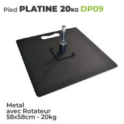 DP09 Pied Platine 20kg
