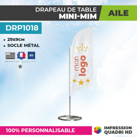 mini drapeau personnalisé mim