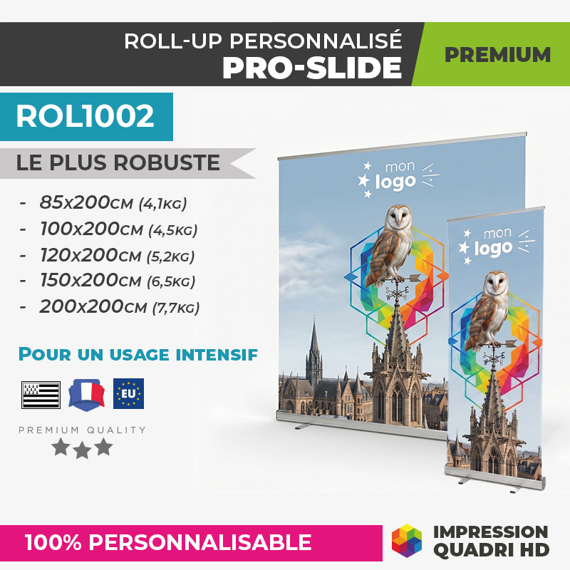 Roll-up personnalisé...