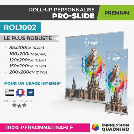Roll-up personnalisé...