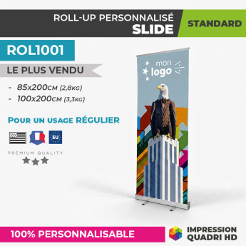 Roll-up personnalisé SLIDE | Standard