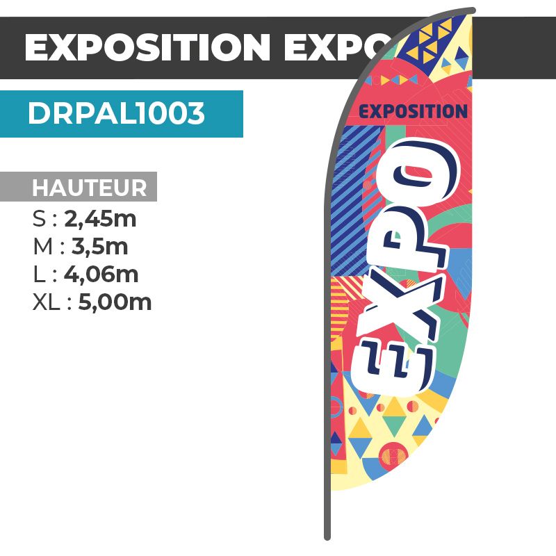 Drapeau EXPOSITION EXPO