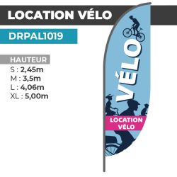 Drapeau LOCATION VÉLO