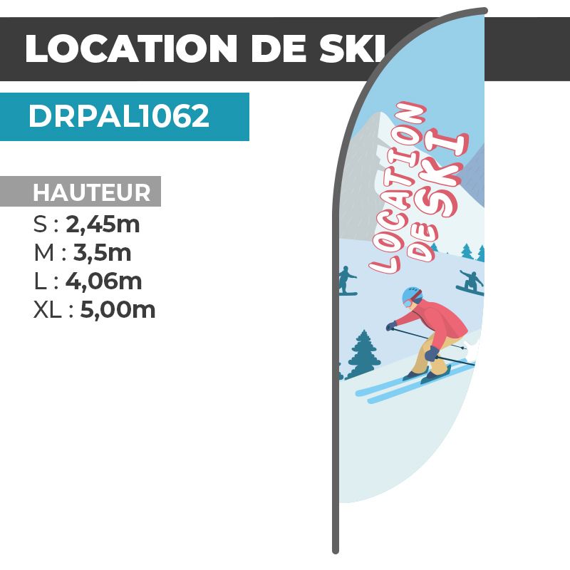 Drapeau LOCATION DE SKI
